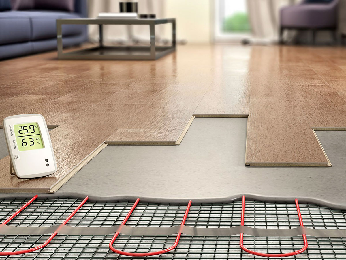 Chauffage électrique au sol